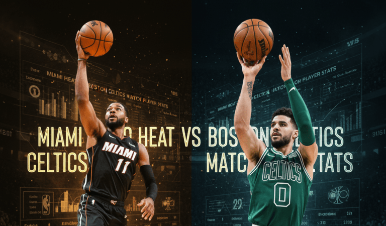 Miami Heat vs Boston Celtics Match Player Stats