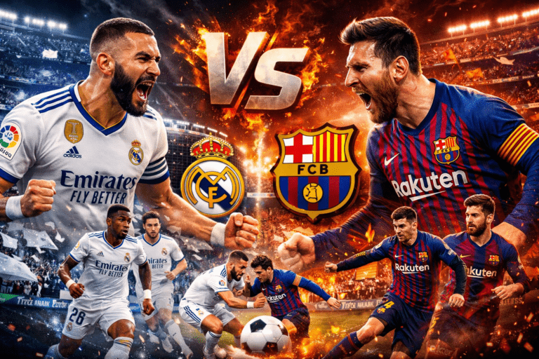 Real Madrid vs Barcelona