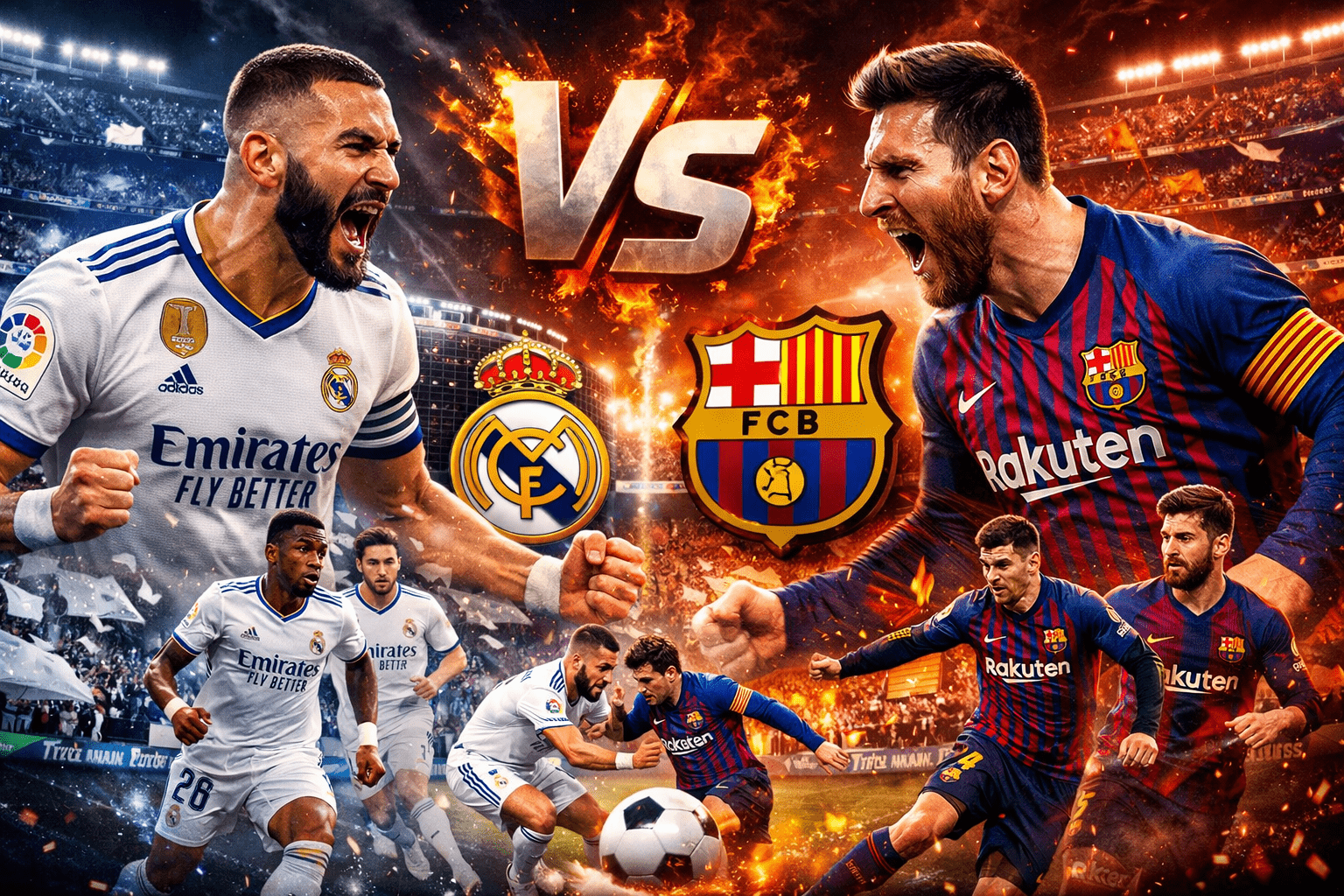 Real Madrid vs Barcelona
