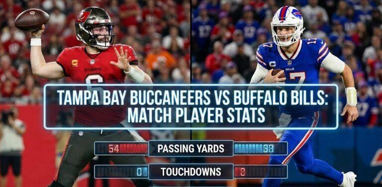 Tampa Bay Buccaneers vs Buffalo Bills Match Player Stats