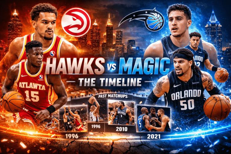 Atlanta Hawks vs Orlando Magic Timeline