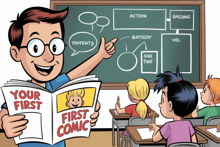 Teach Me First Comic