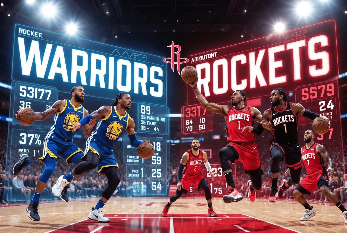 Golden State Warriors vs Houston Rockets Match Player Stats